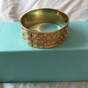 Coach Gold Bangle
